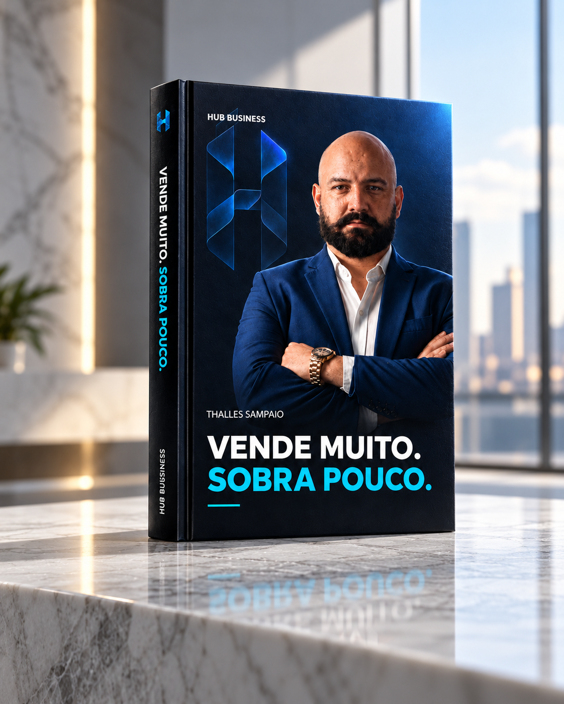 Capa do livro Vende Muito. Sobra Pouco. — Thalles Sampaio